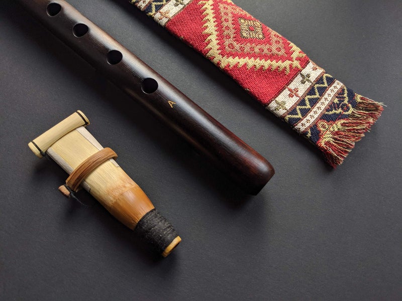 Theodoros Armenian Duduk Pro â€“ Handmade Apricot Wood, Key of A, with 2 Professional Reeds, National Case & Playing Instruction - Image 4